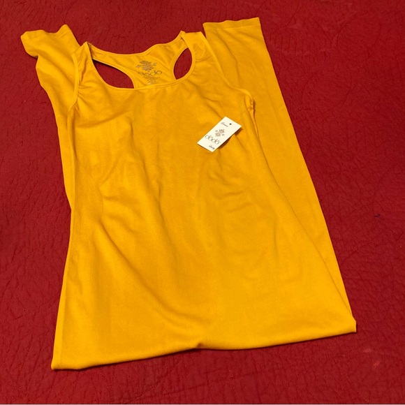 DODO -TANK TOP JUMPSUIT-SLEEVELESS MUSTARD os - Picture 5 of 7